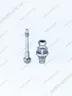 Трансфер для закрытых ложек, совместимый с Осстем Регуляр / Osstem / Osstem Regular D=6 L=11