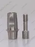 Титановое основание совместимое с GEO / ГЕО совместимое с / Mis SP C1 / Мис SP C1 (3.75/4.2) для мостовидных конструкций