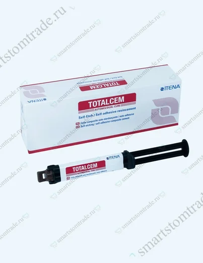 TotalCem А2 шприц-автомикс 8г Самопротравливающий самоадгезивный композитный цемент ITENA