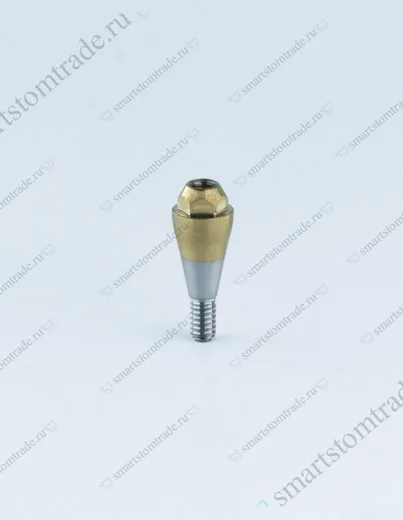 Абатмент мульти-юнит  TiN / Multi Unit прямой D=4.5 H=3.5mm, совместимый с TiN Дентиум / Dentium MU