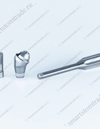 Угловой абатмент Multi Unit совместимый с Дентиум Имплантиум 30° H=2мм/ Dentium Implantium 30° H=2мм с держателем