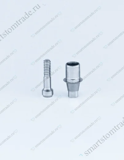 Титановое основание аналог оригинала, совместимое с Medentika / Медентика IPS RI / 3.5-5.0 G/H=0.6, H=3.5 мм