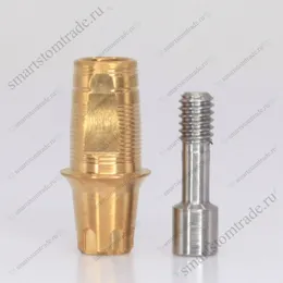 Титановое основание совместимое с TiN GEO / ГЕО совместимое с / Mis SP C1 / Мис SP C1 (3.75/4.2) для одиночных конструкций