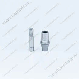Титановое основание, совместимое с Flat / Дентиум / Dentium h=1.5, для мостовидных конструкций