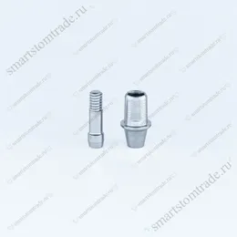 Титановое основание, совместимое с Flat / Осстем / Osstem Regular h=1, для мостовидных конструкций