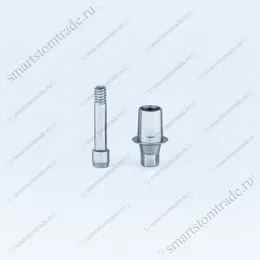 Титановое основание совместимое с Nt-Trading / Нт-Трейдинг совместимое с Osstem mini / Осстем мини / 1.3 мм для одиночных конструкций