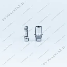 Титановое основание совместимое с Nt-Trading / Нт-Трейдинг совместимое с / Nobel active RP / Нобель Актив 4.3 с шестигранником