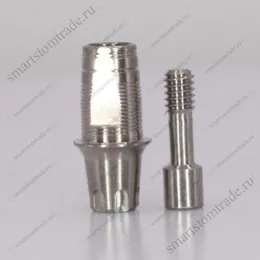 Титановое основание совместимое с GEO / ГЕО совместимое с / Mis SP C1 / Мис SP C1 (3.75/4.2) для одиночных конструкций
